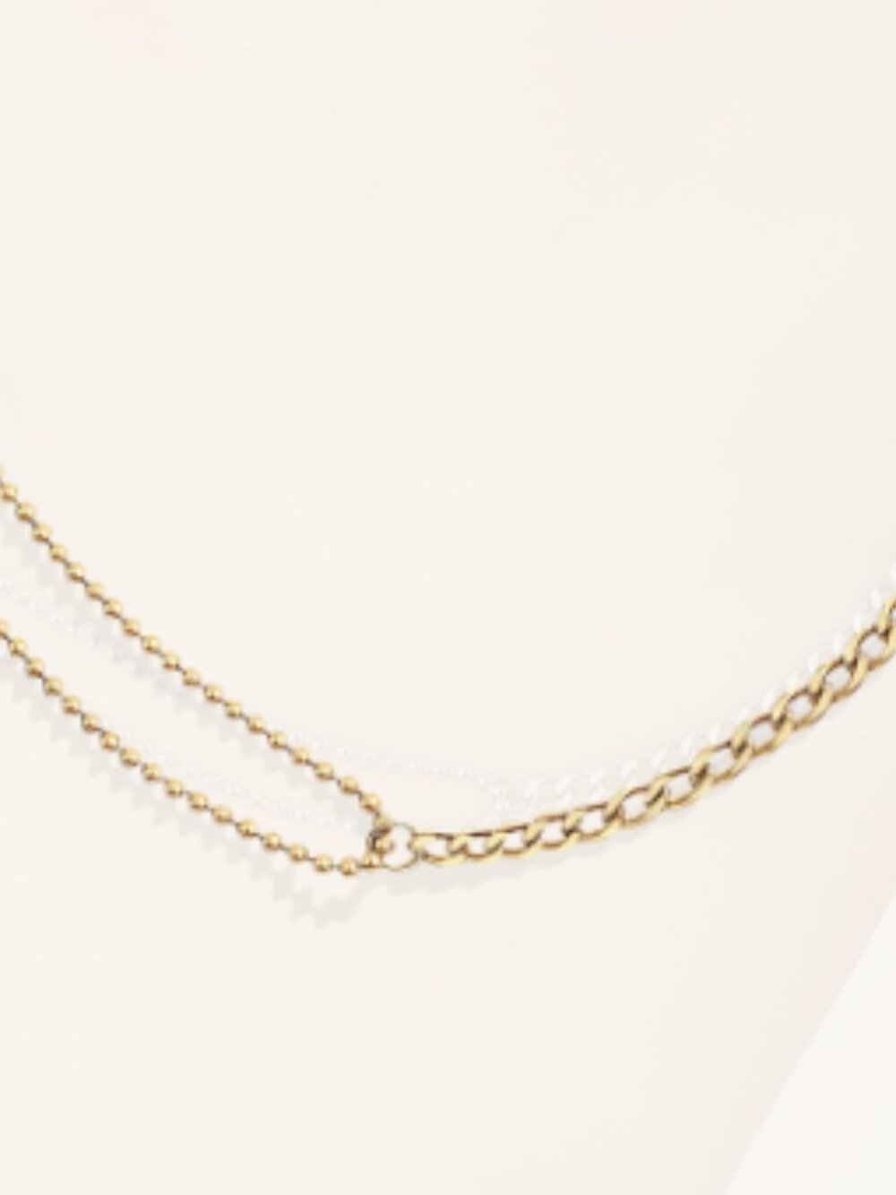 Mint&Lily Choker Chain Necklace